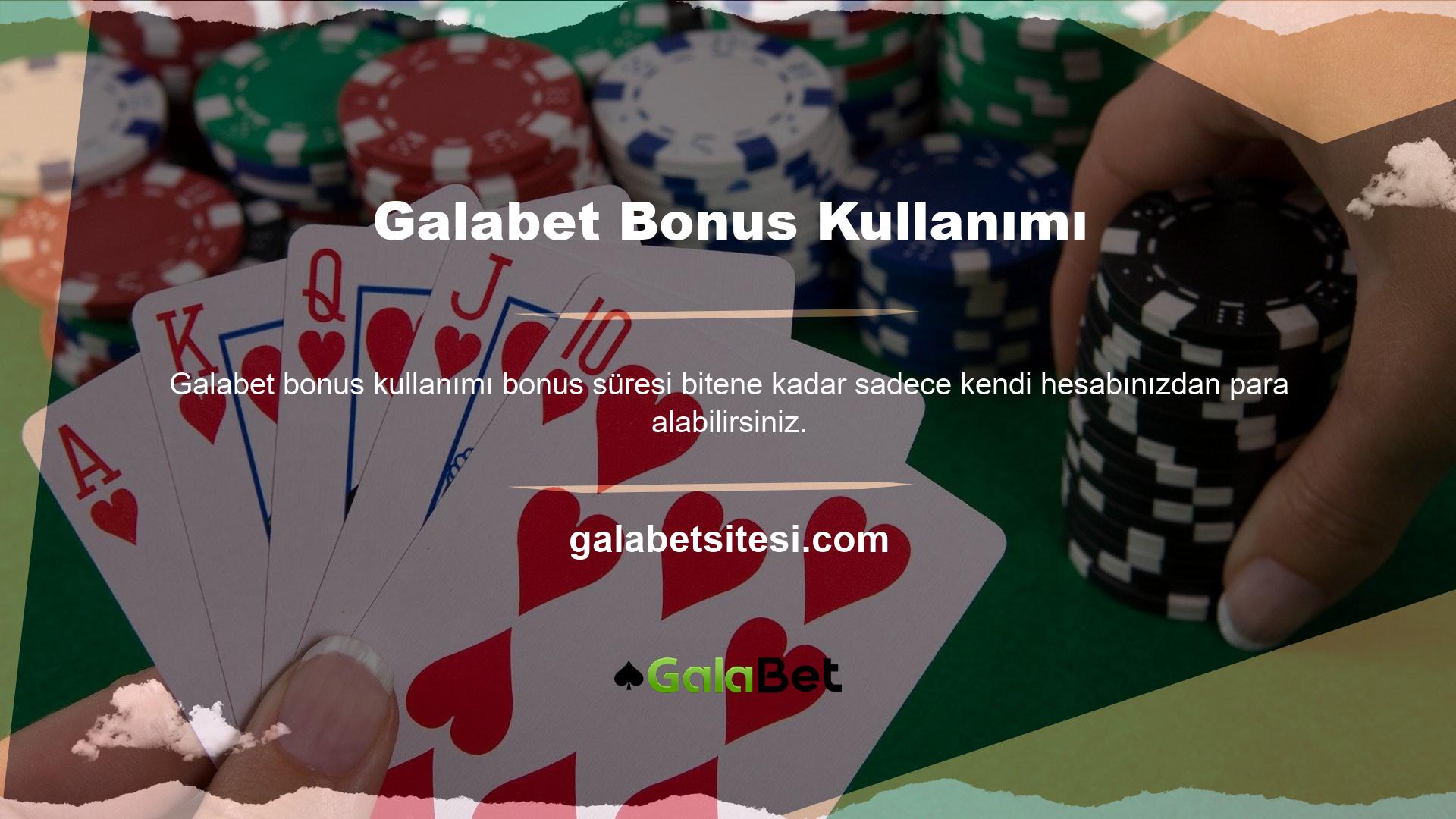 Bonus dönemi bitene kadar paranızı başka bir hesaba taşıyamazsınız